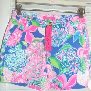 Lilly Pulitzer brand new shorts w tag size zero
